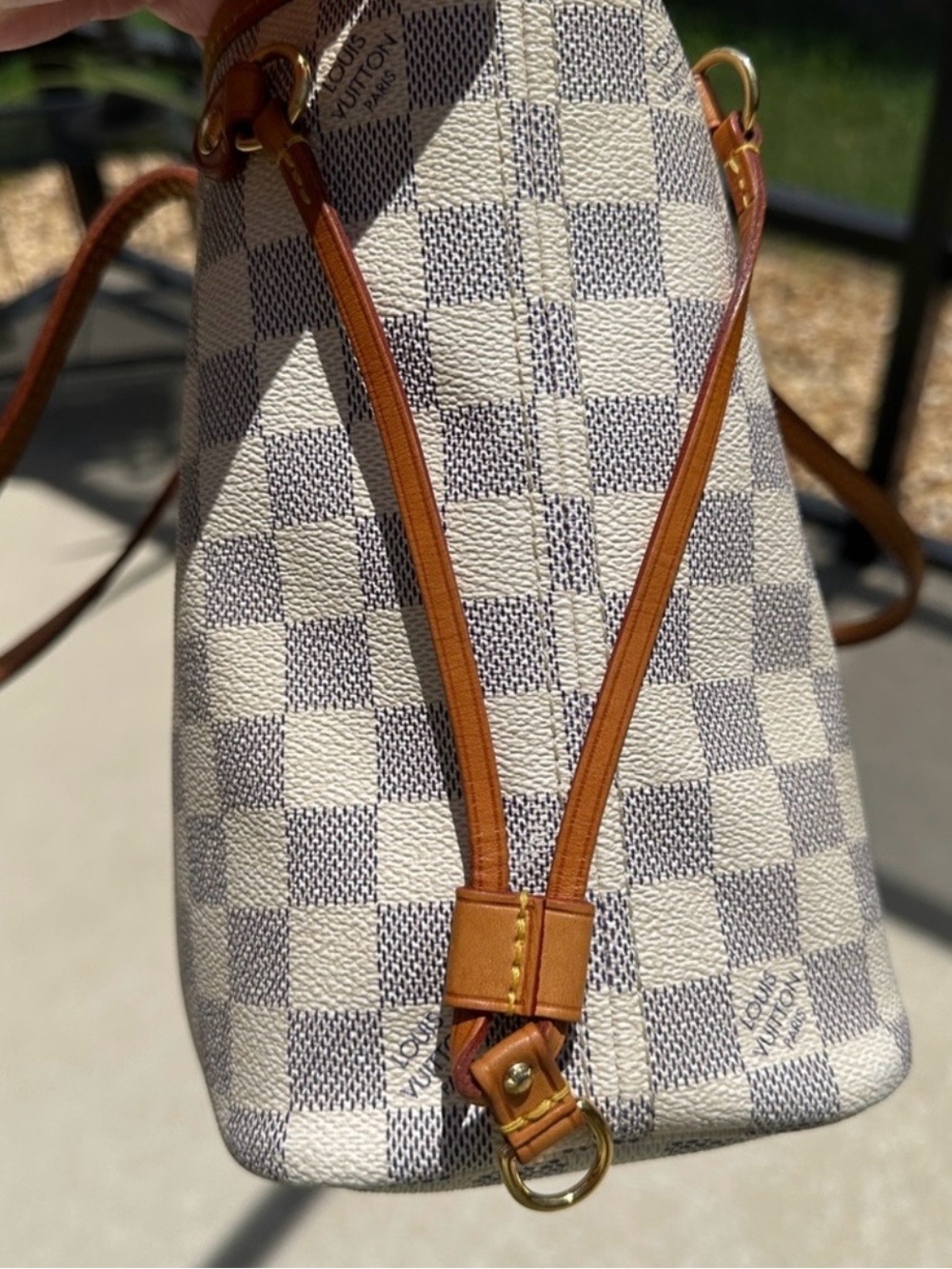 Louis Vuitton Neverfull MM, white - Picture 5 of 15